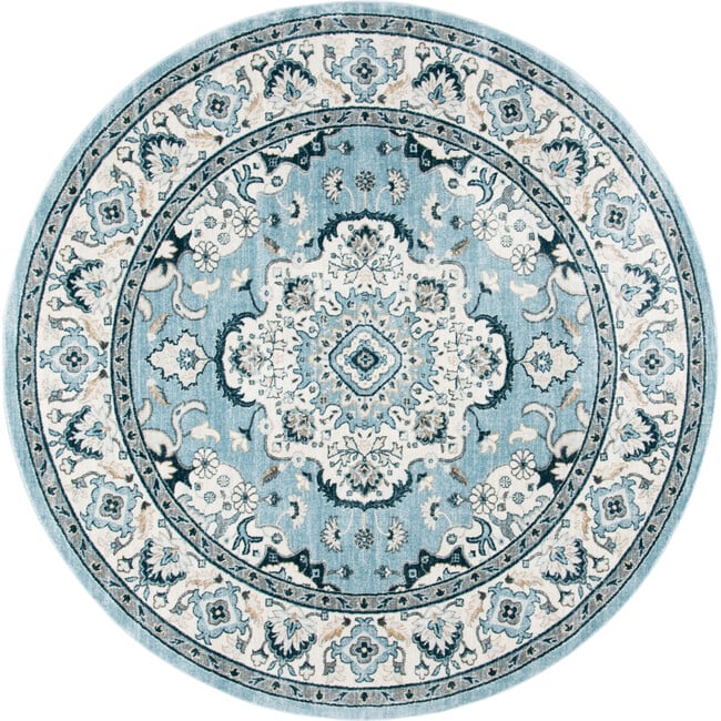 Lincoln Rug, Pale Blue - Rugs - 6