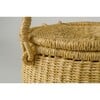 Handwoven Picnic Basket, Natural - Storage - 4