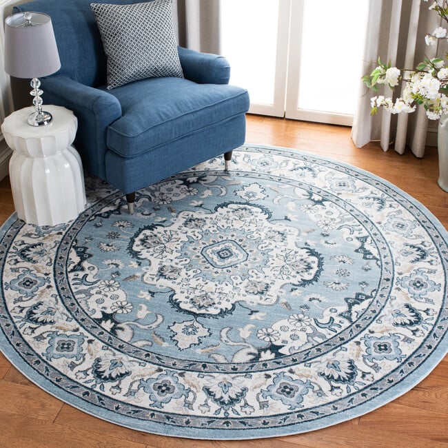 Lincoln Rug, Pale Blue - Rugs - 7