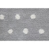 Mini Biscuit Washable Rug, Pearl Grey - Rugs - 5