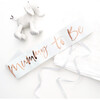 Mum To Be Sash, Rose Gold - Party Accessories - 2