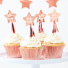 Cupcake Toppers, Rose Gold - Decorations - 2