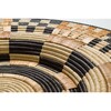 48" Oversized Woven Wall Plate Decor, Midnight Multi - Wall Décor - 5