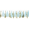Tassel Garland, Blue & Gold - Garlands - 1 - thumbnail