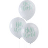 Hello World Balloons, Mint - Decorations - 1 - thumbnail