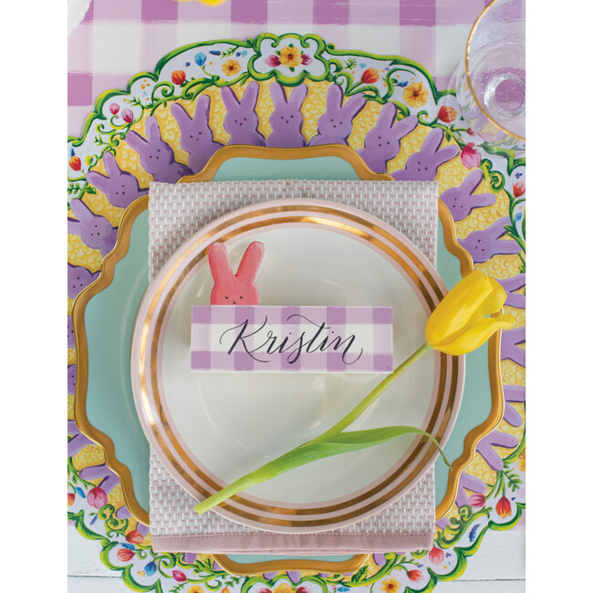 Peeps China Tablescape Bundle, Lilac - Easter Baskets - 4