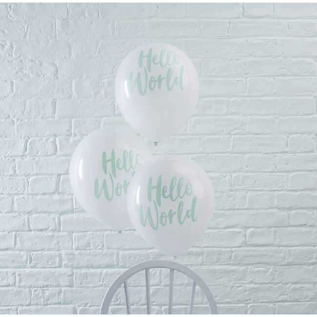 Hello World Balloons, Mint