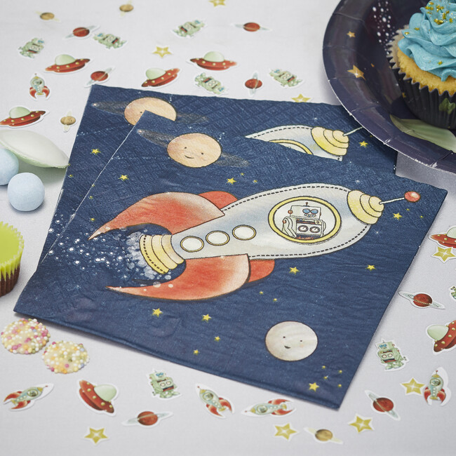 Paper Napkins, Space - Party - 2