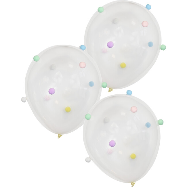 Pom Pom Balloons
