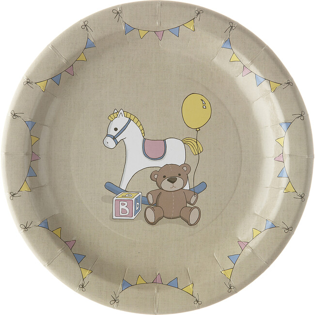 Paper Plates, Rocking Horse - Party - 1