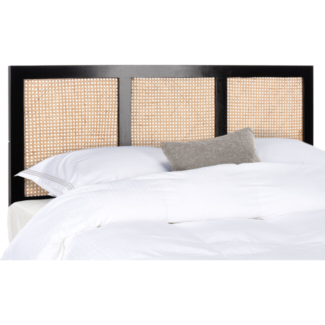 Vienna Cane Headboard, Black - Beds - 4