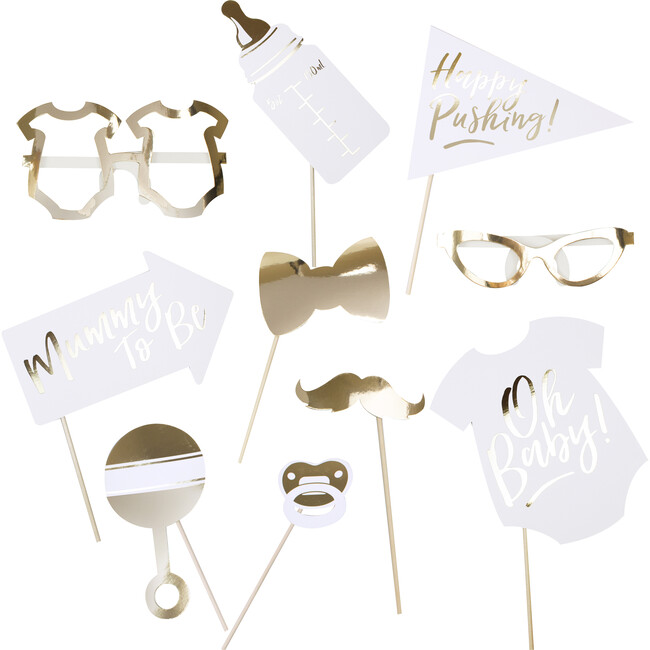 Baby Shower Photo Booth Props