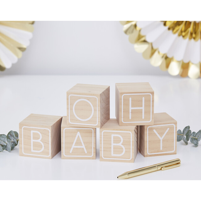 Guest Book, Baby Blocks - Party - 2