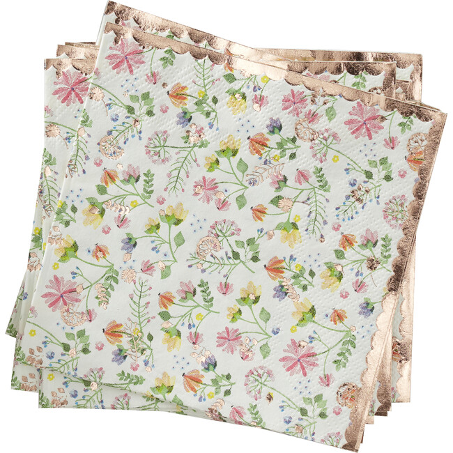 Paper Napkins, Floral - Party - 1