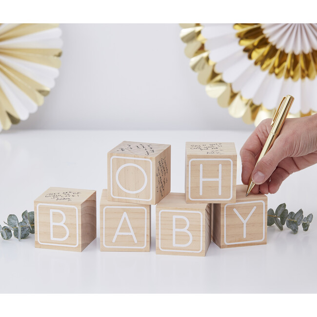 Guest Book, Baby Blocks - Party - 3