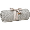 Ollie Blanket, Gray - Blankets - 1 - thumbnail