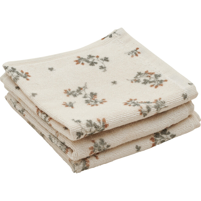 Clover Face Towels, Set of 3 - Towels - 1