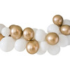 Balloon Garland Kit, Gold and White - Decorations - 1 - thumbnail