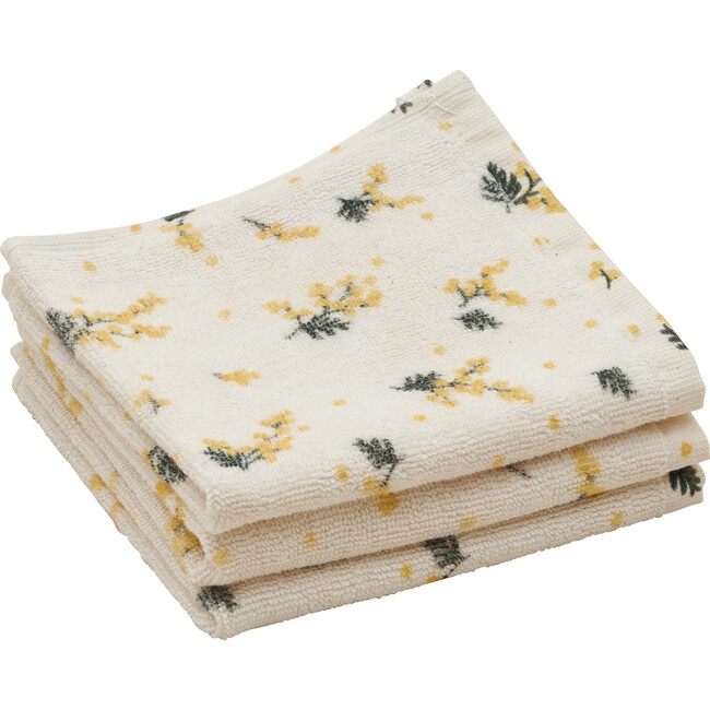 Mimosa Face Towels, Set of 3 - Towels - 1