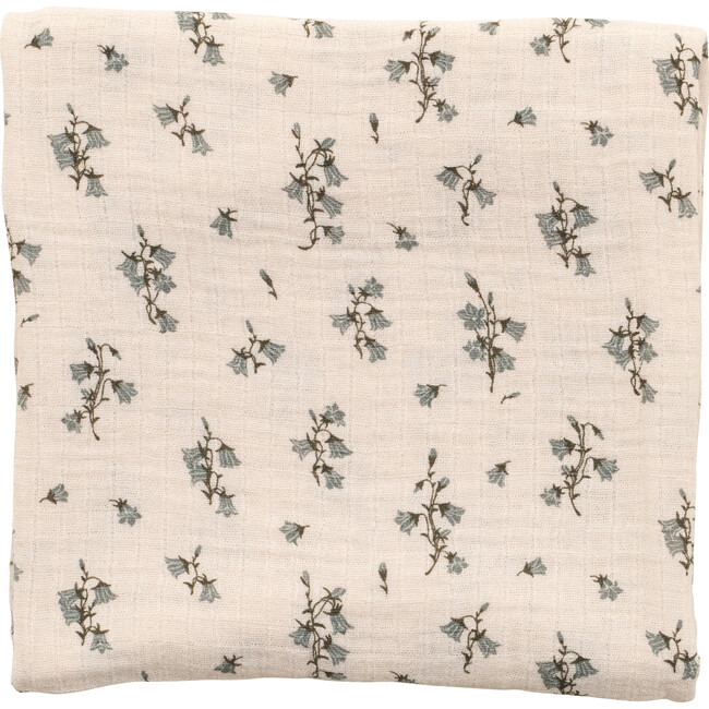 Bluebell Muslin Swaddle - Swaddles - 1
