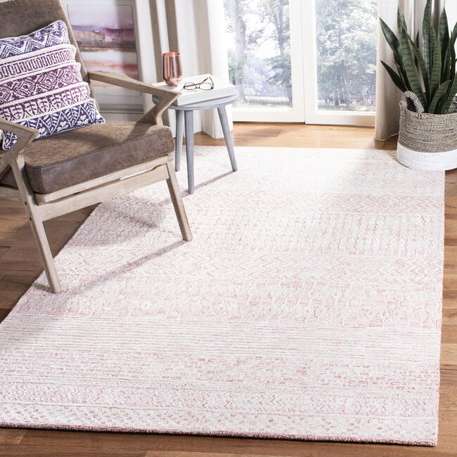 Finley Glamour Rug, Blush - Rugs - 2