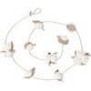 Cotton Ball Garland, Ivory - Wall Décor - 1 - thumbnail