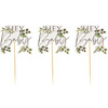 Hey Baby Botanical Cupcake Toppers - Decorations - 1 - thumbnail