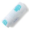 Organic Cotton Muslin Swaddle, Hamsa - Swaddles - 1 - thumbnail