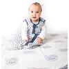Block-Printed Cotton Fitted Crib Sheet, Fort - Crib Sheets - 3