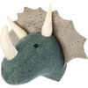 Mini Triceratops Animal Head, Ocean/Grey - Animal Heads - 2