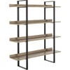 Melissa Retro Mid-Century 4-Tier Etagere, Black - Bookcases - 2