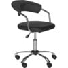 Pier Desk Chair, Black - Desk Chairs - 3