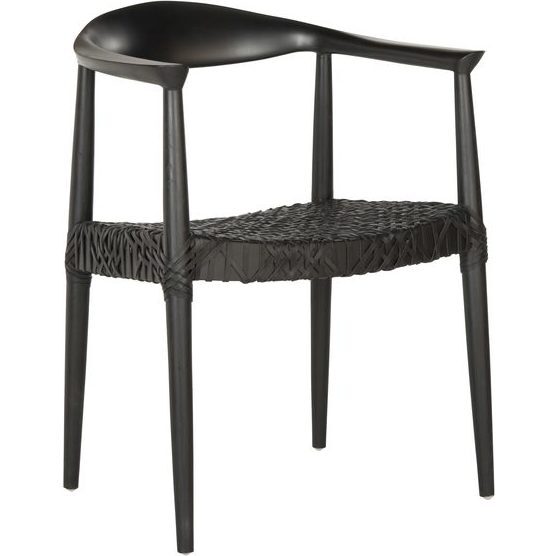 Bandelier Arm Chair, Black