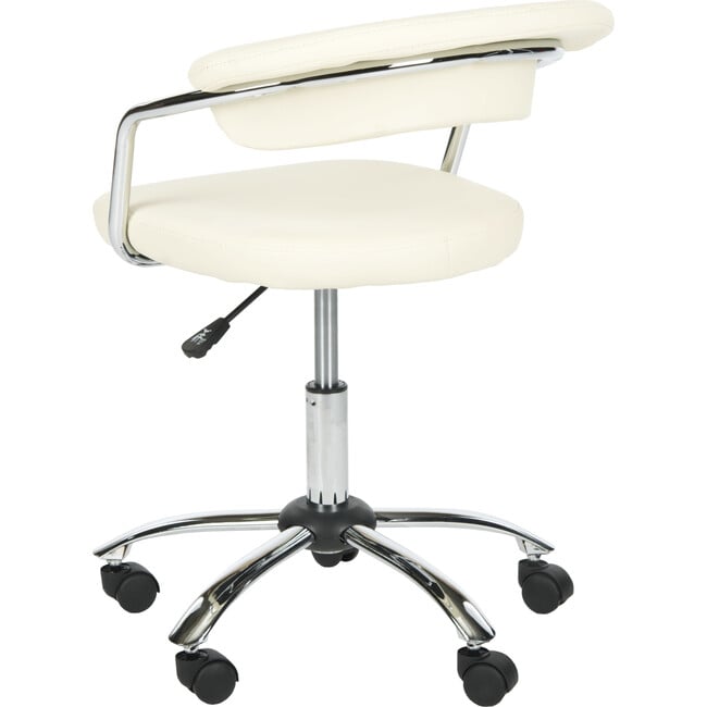 Pier Desk Chair, Cream - Desk Chairs - 4