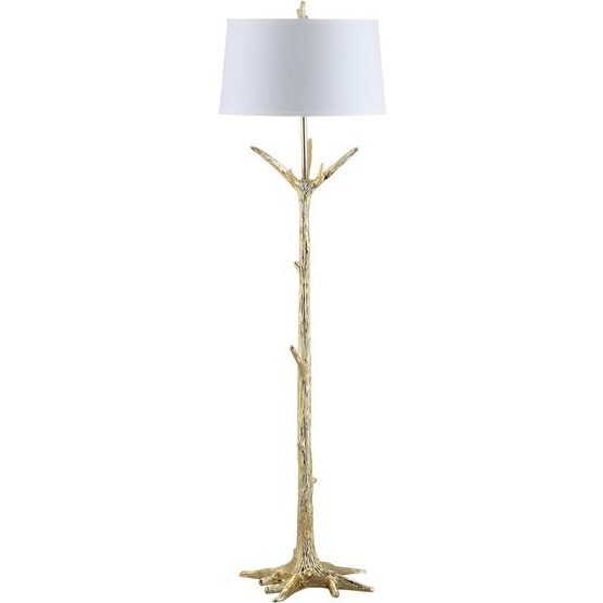 Thornton Floor Lamp, Gold - Lighting - 1