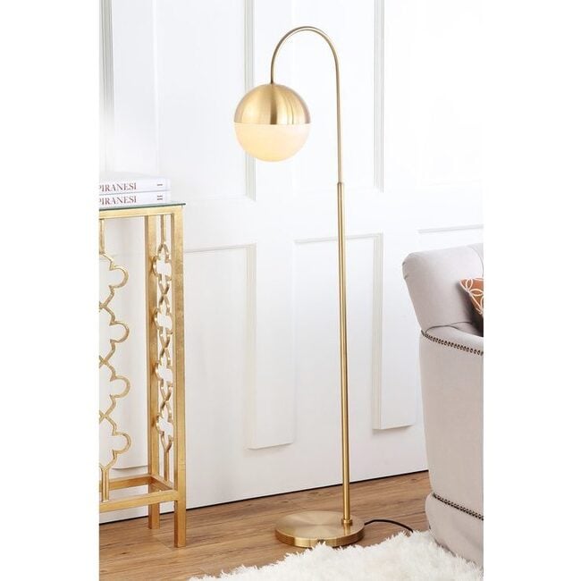 Jonas Floor Lamp, Gold - Lighting - 4