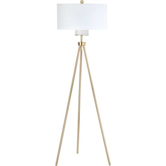 Enrica Floor Lamp, Gold - Lighting - 1