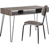 Winta Desk + Chair, Grey - Desks - 3