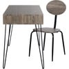 Winta Desk + Chair, Grey - Desks - 4