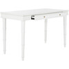 Noely Modern Coastal Writing Desk, White - Desks - 2