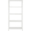 Ebo Coastal 4-Tier Etagere, White - Bookcases - 1 - thumbnail