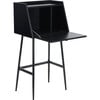 Xander Modern Secretary Desk, Black - Desks - 4