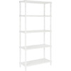 Ebo Coastal 4-Tier Etagere, White - Bookcases - 2
