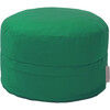 Cotton Storage Pouf, Green - Storage - 1 - thumbnail