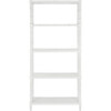Ebo Coastal 4-Tier Etagere, White - Bookcases - 4
