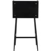 Xander Modern Secretary Desk, Black - Desks - 6