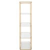 Francis 5-Tier Etagere, Gold - Bookcases - 3