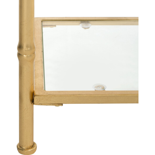 Arden 6-Tier Etagere, Gold - Bookcases - 5