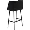 Xander Modern Secretary Desk, Black - Desks - 7