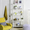 Ebo Coastal 4-Tier Etagere, White - Bookcases - 6
